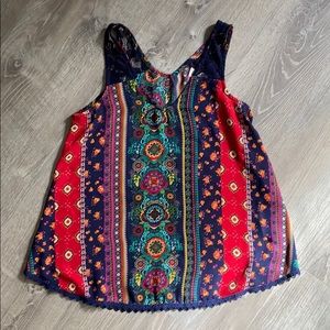 Women’s Small Boho Tank Top